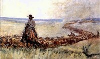 cattle drive portrait